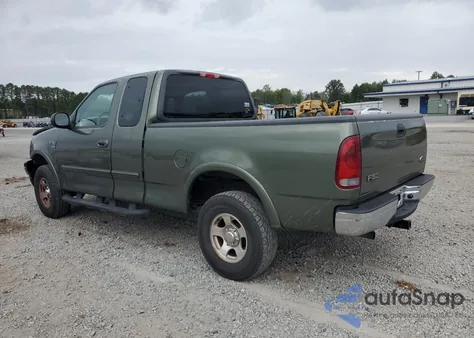 2002 Ford F150 из США, поврежденный, VIN 1FTRX18W62NA12726